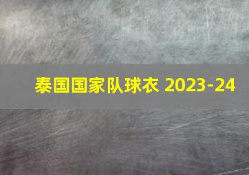 泰国国家队球衣 2023-24